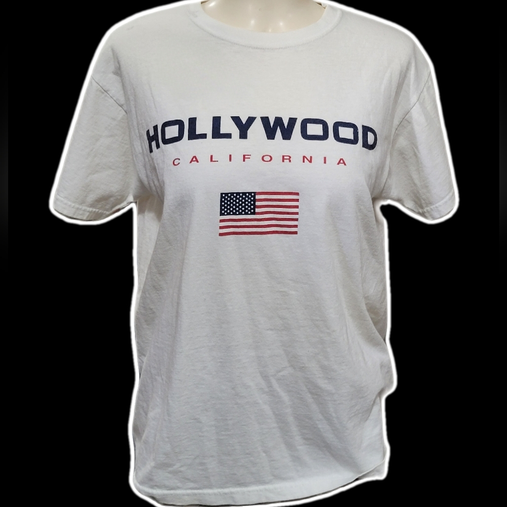 unisex basic vtng 2000s hollywood tourist fruitoftheloom graphic tee ᶻ 𝗓 𐰁 .ᐟ